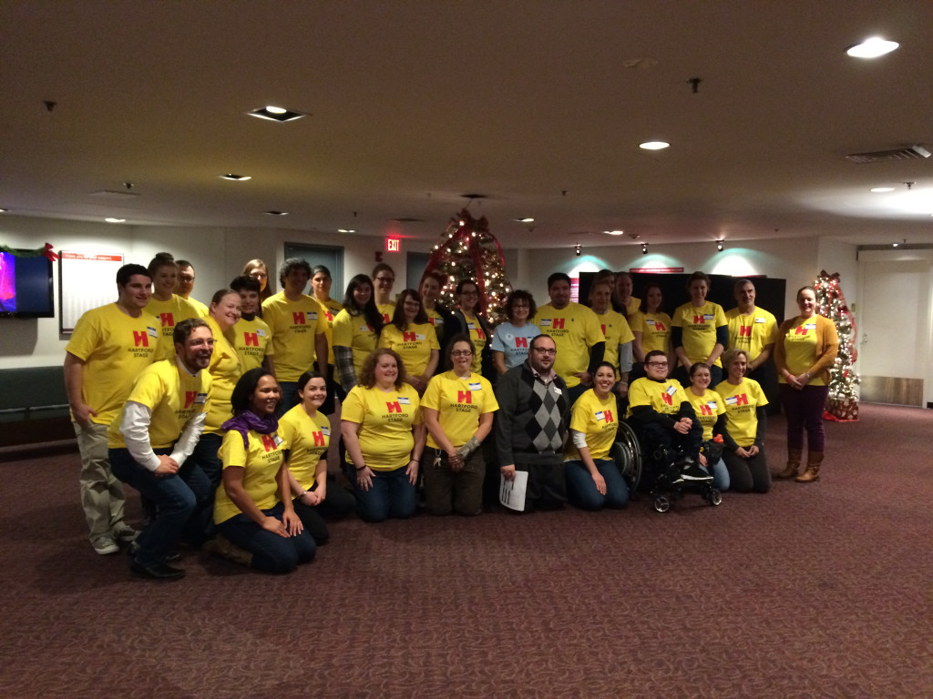 Staff and Volunteers at the 2014 Sensory-Friendly performance.