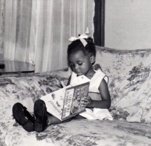 Sharon Washington as a child.